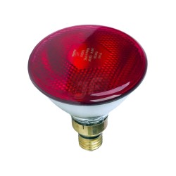 Lámpara infrarrojo par rojo 175 W